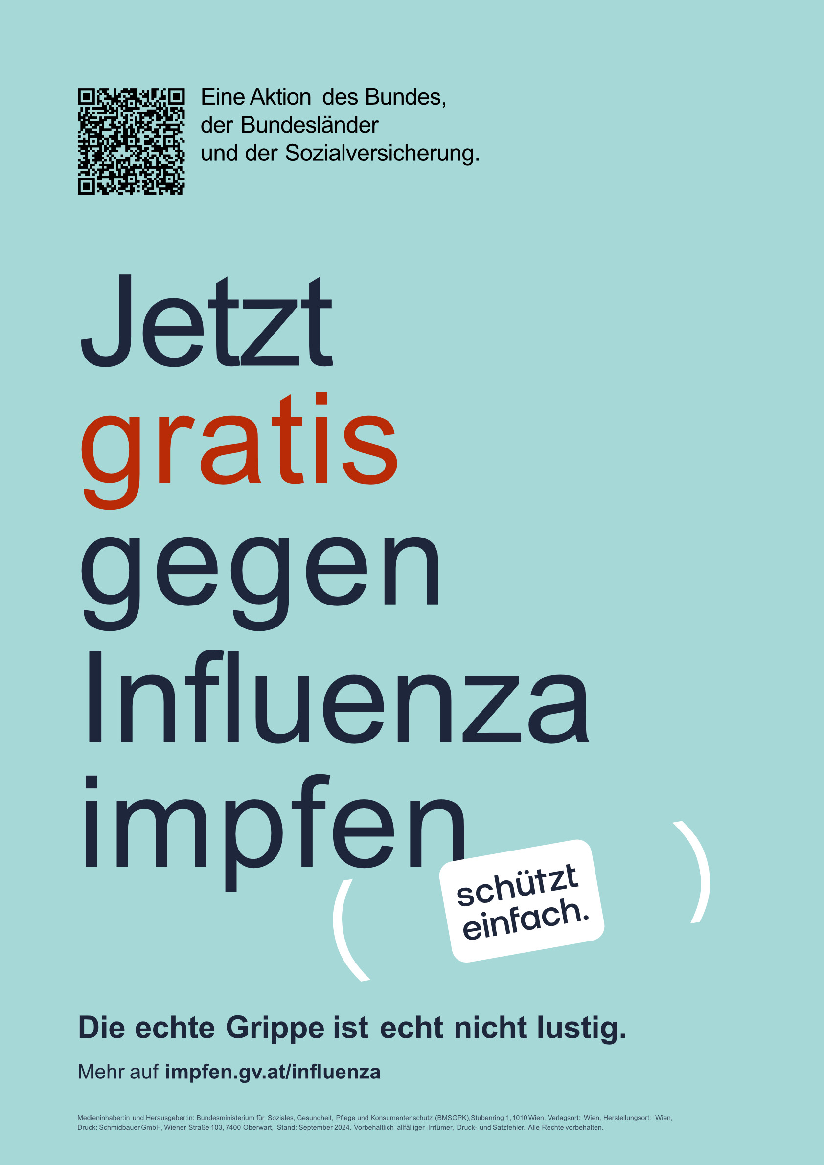Gratis Influenza Impfung